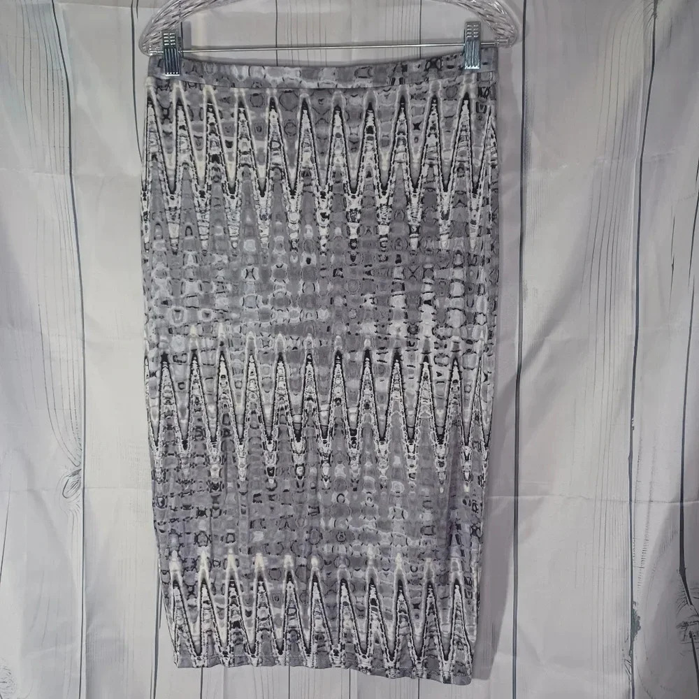 Matty M tie dye pencil stretchy skirt